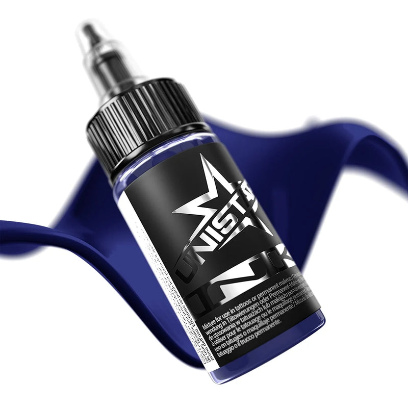 Kwadron Unistar Colors Ink — Top Basic Dark Blue — 1oz Bottle