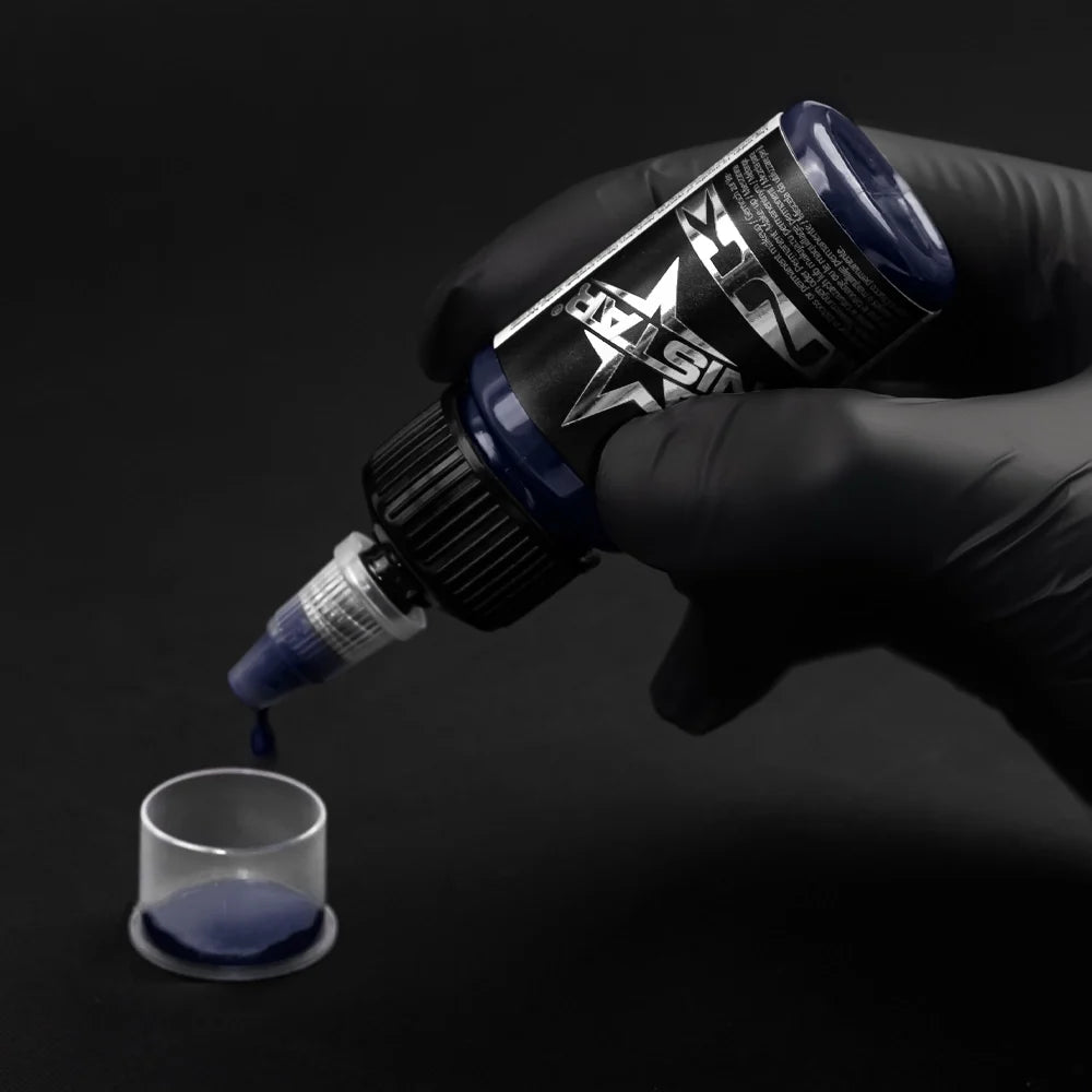 Kwadron Unistar Colors Ink — Top Basic Dark Blue — 1oz Bottle