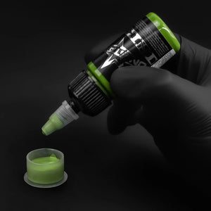 Kwadron Unistar Colors Ink — Top Basic Green Light — 1oz Bottle