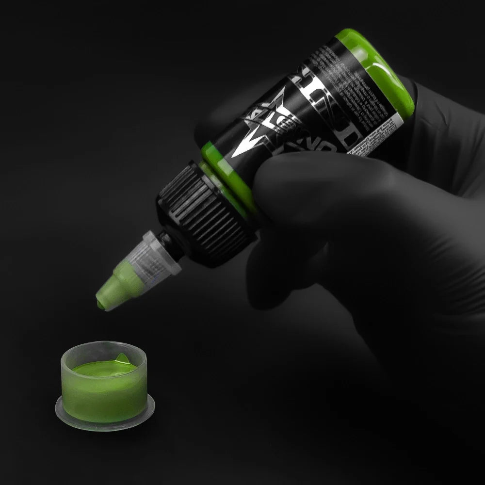 Kwadron Unistar Colors Ink — Top Basic Green Dark — 1oz Bottle