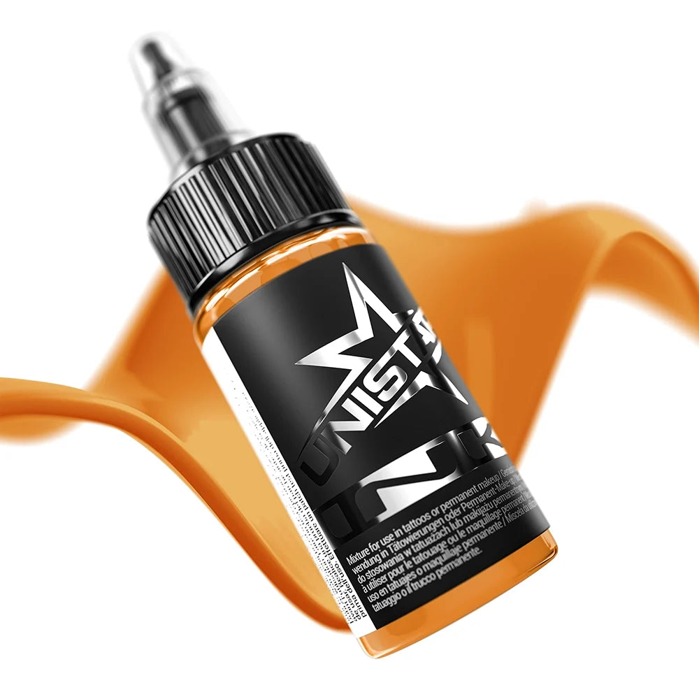Kwadron Unistar Colors Ink — Top Basic Light Orange — 1oz Bottle