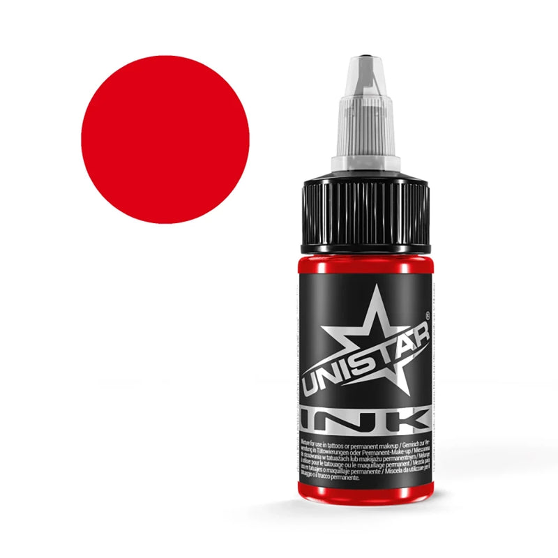 Kwadron Unistar Colors Ink — Top Basic Red — 1oz Bottle