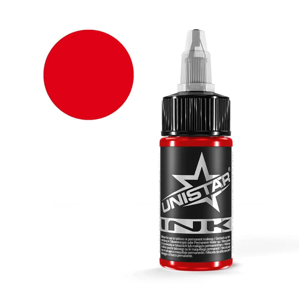 Kwadron Unistar Colors Ink — Top Basic Red — 1oz Bottle