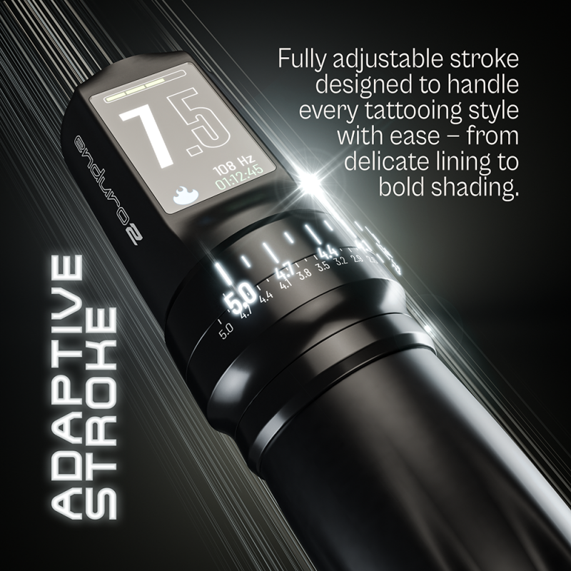 Kwadron Equaliser™ Enduro 2 Wireless Pen Tattoo Machine - Ultimate Tattoo Supply