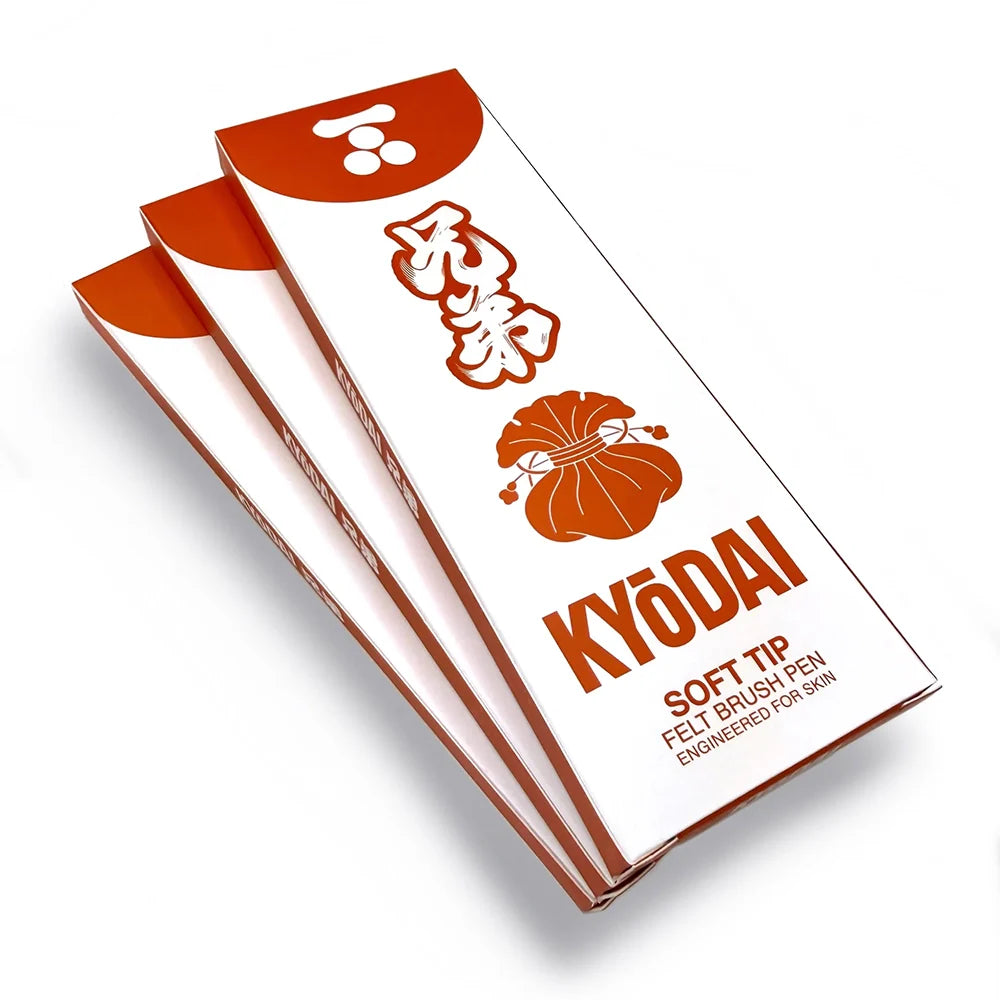 Kyōdai Soft-Tip Brush Pens — Pack of 5
