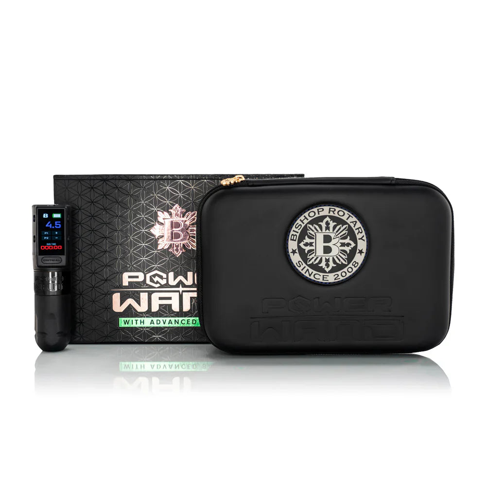 Critical X Bishop Power Wand w/ Advanced Battery — Full Set - Ultimate Tattoo Supply