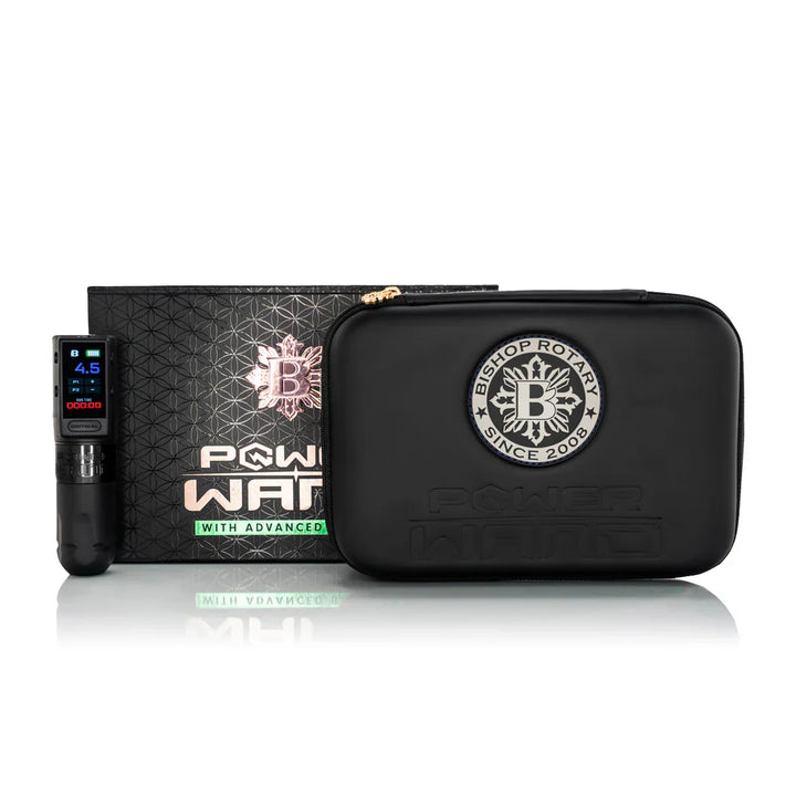 Critical X Bishop Power Wand w/ Advanced Battery — Full Set - Ultimate Tattoo SupplyCritical X Bishop Power Wand w/ Advanced Battery — Full Set
