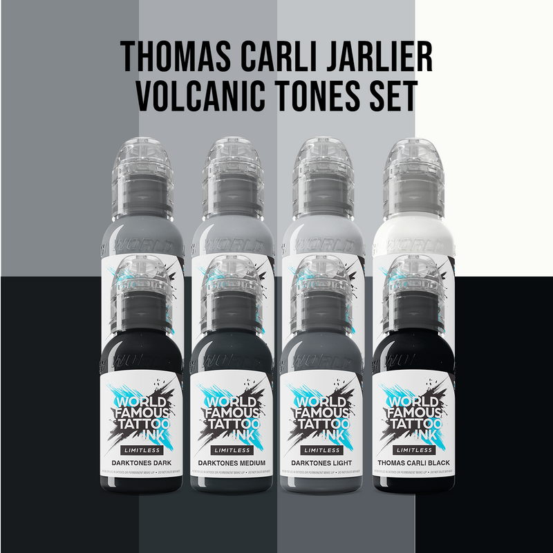 Thomas Carli Jarlier Volcanic Tones Set - Ultimate Tattoo Supply