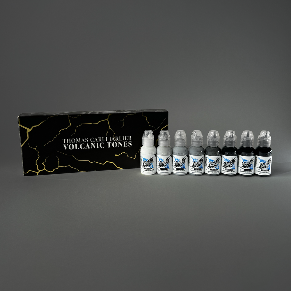 Thomas Carli Jarlier Volcanic Tones Set - Ultimate Tattoo Supply