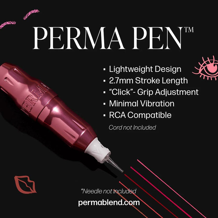 LUXE Brow + Perma Pen Training Kit — Perma Blend — 1/2oz - Ultimate Tattoo Supply