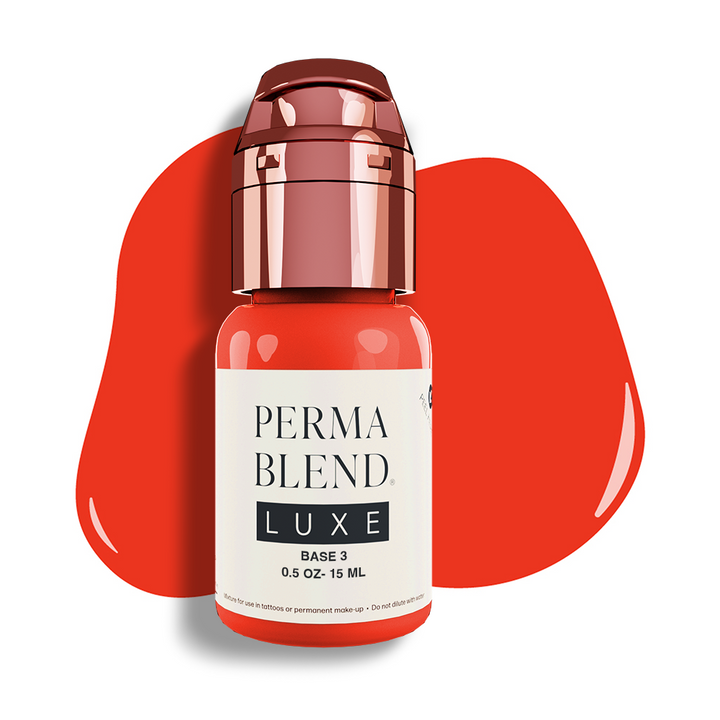 LUXE Carla Ricciardone Base 3 — Perma Blend — 1/2oz Bottle - Ultimate Tattoo Supply