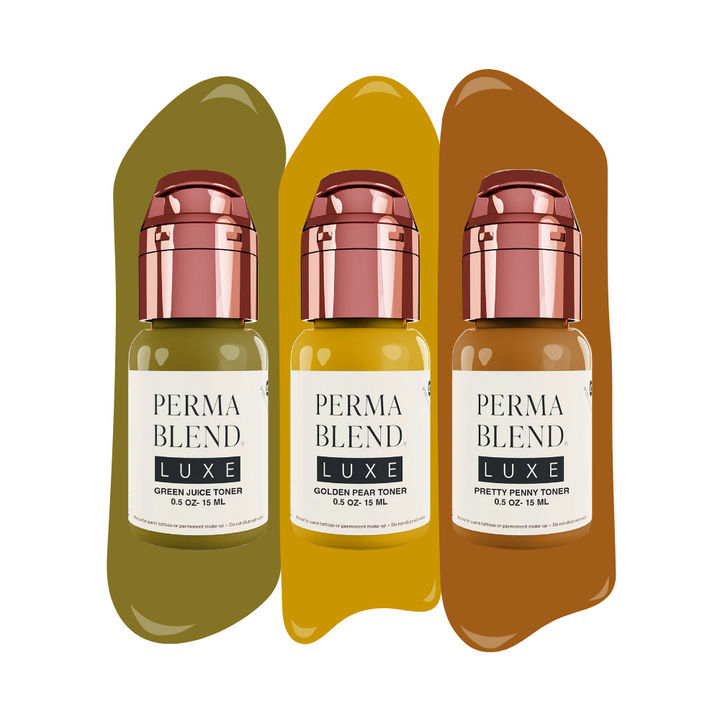 Recover Toner Mini Set — Perma Blend Luxe — 3 1/2oz Bottles - Ultimate Tattoo Supply