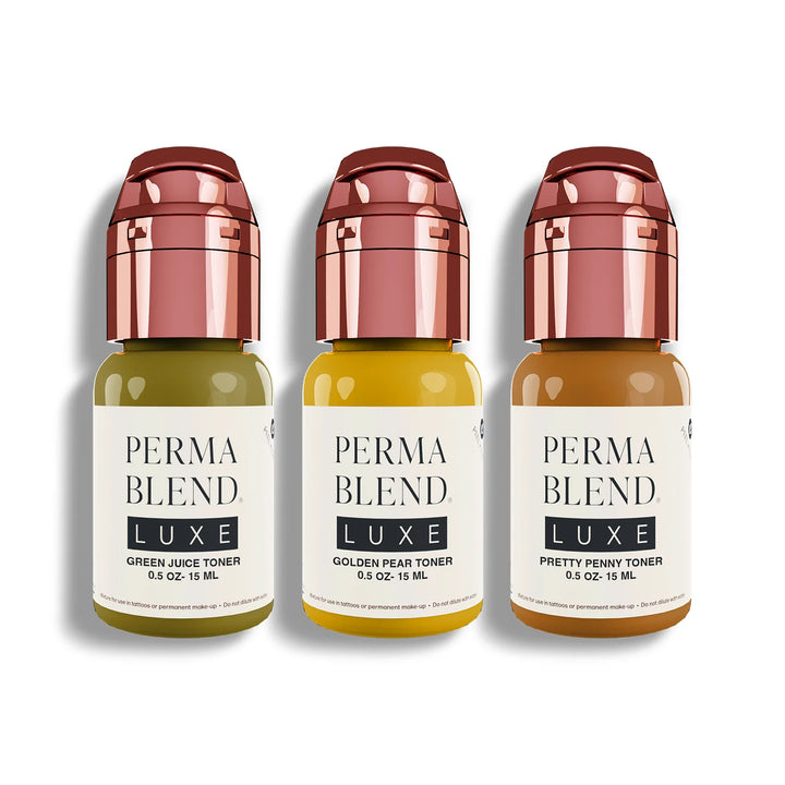 Recover Toner Mini Set — Perma Blend Luxe — 3 1/2oz Bottles - Ultimate Tattoo Supply