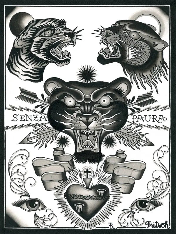 Echoes of Time — 25 Years of Tattoo Art — Hardcover Book + Travel Tool Book - Ultimate Tattoo Supply