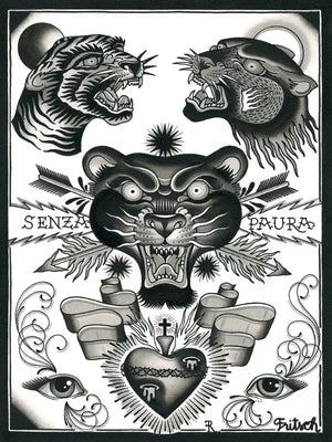 Echoes of Time — 25 Years of Tattoo Art — Hardcover Book + Travel Tool Book - Ultimate Tattoo Supply