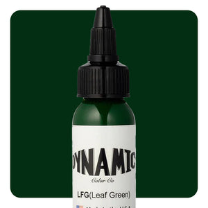 Dynamic Leaf Green Tattoo Ink - 1oz. Bottle - Painful Pleasures