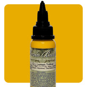 Lemon Yellow Mario Barth Gold Label — Intenze Tattoo Ink — 1oz Bottle