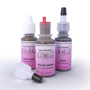 OMG® Pigments Black Brownie — 15ml Bottle