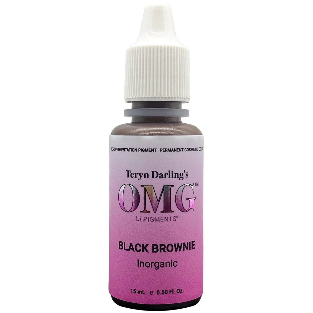 OMG® Pigments Black Brownie — 15ml Bottle