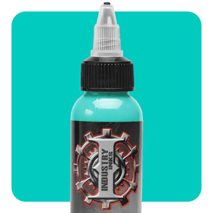 Light Aqua — Industry Inks — Pick Size - Ultimate Tattoo Supply