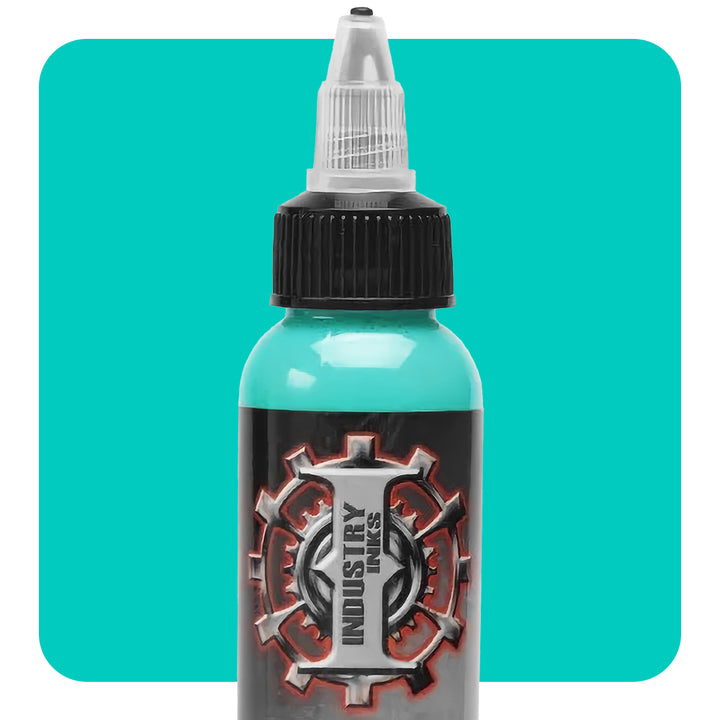 Light Aqua — Industry Inks — Pick Size - Ultimate Tattoo Supply