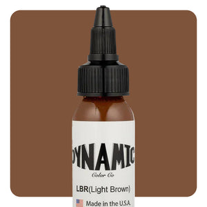 Dynamic Light Brown Tattoo Ink - 1oz. Bottle - Painful Pleasures
