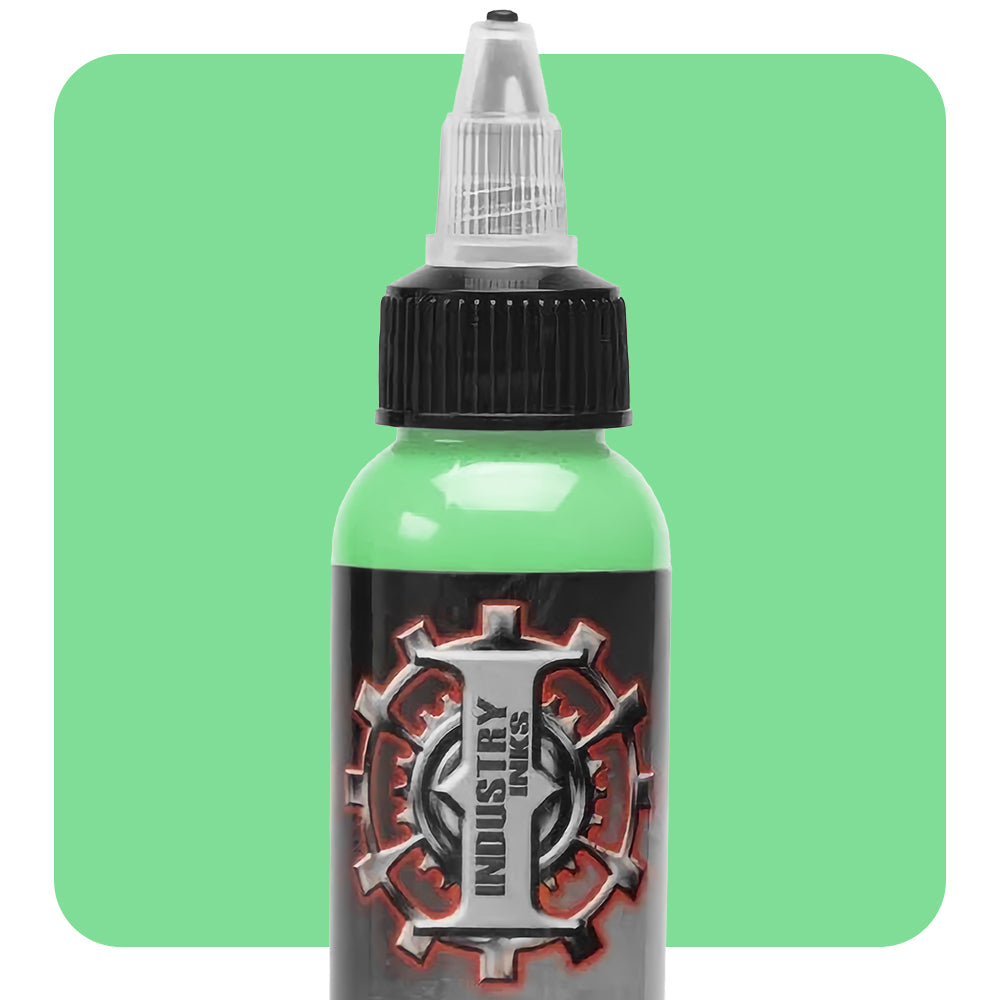 Light Green — Industry Inks — Pick Size - Ultimate Tattoo Supply