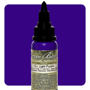Light Purple Mario Barth Gold Label — Intenze Tattoo Ink — 1oz Bottle - Ultimate Tattoo Supply