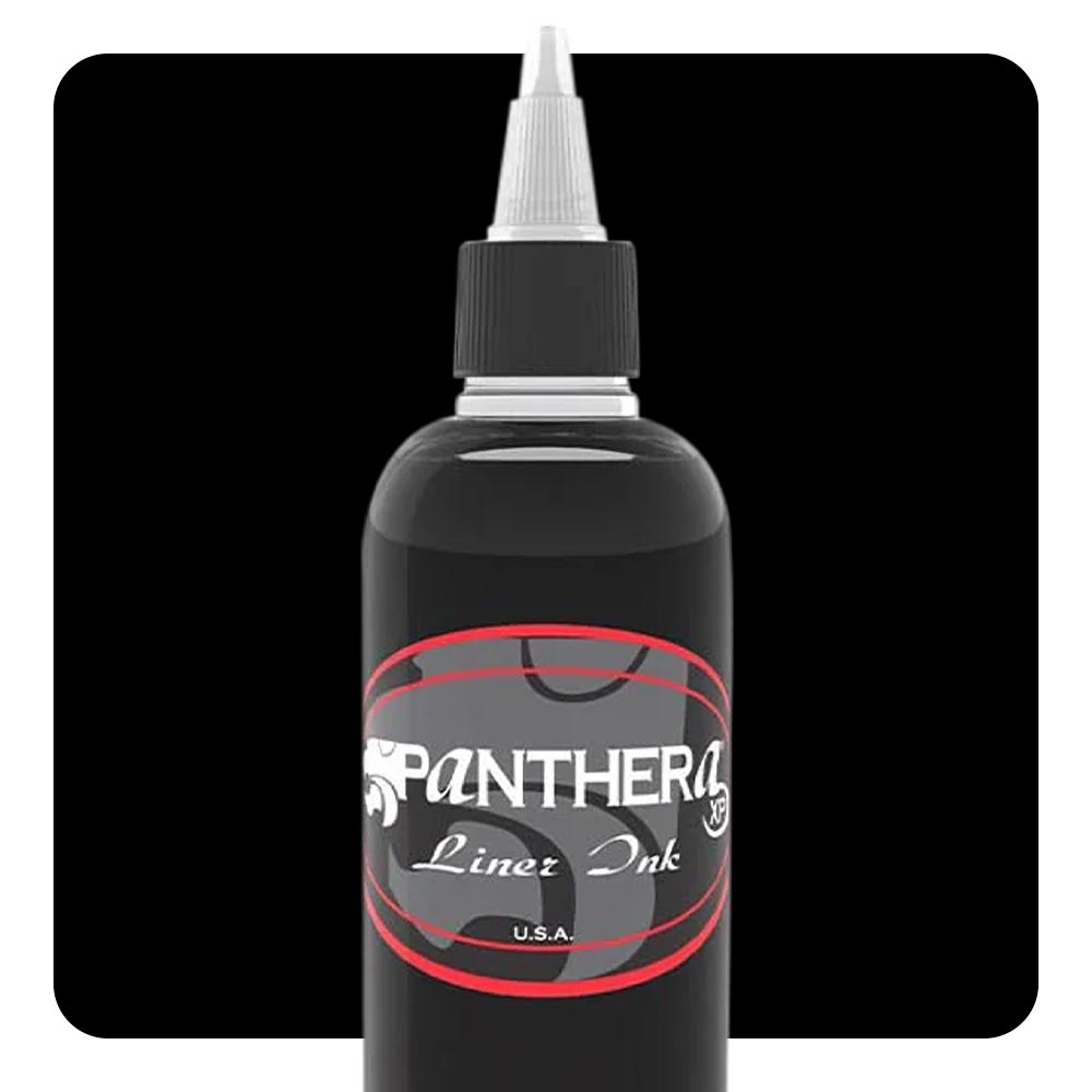 Black Liner — Panthera Tattoo Ink — 5oz Bottle - Ultimate Tattoo Supply