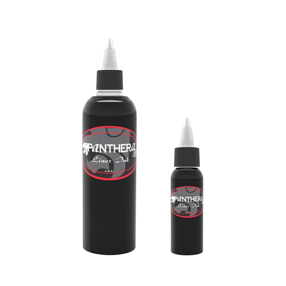 Panthera Tattoo Ink - Black Liner - 5oz Bottle