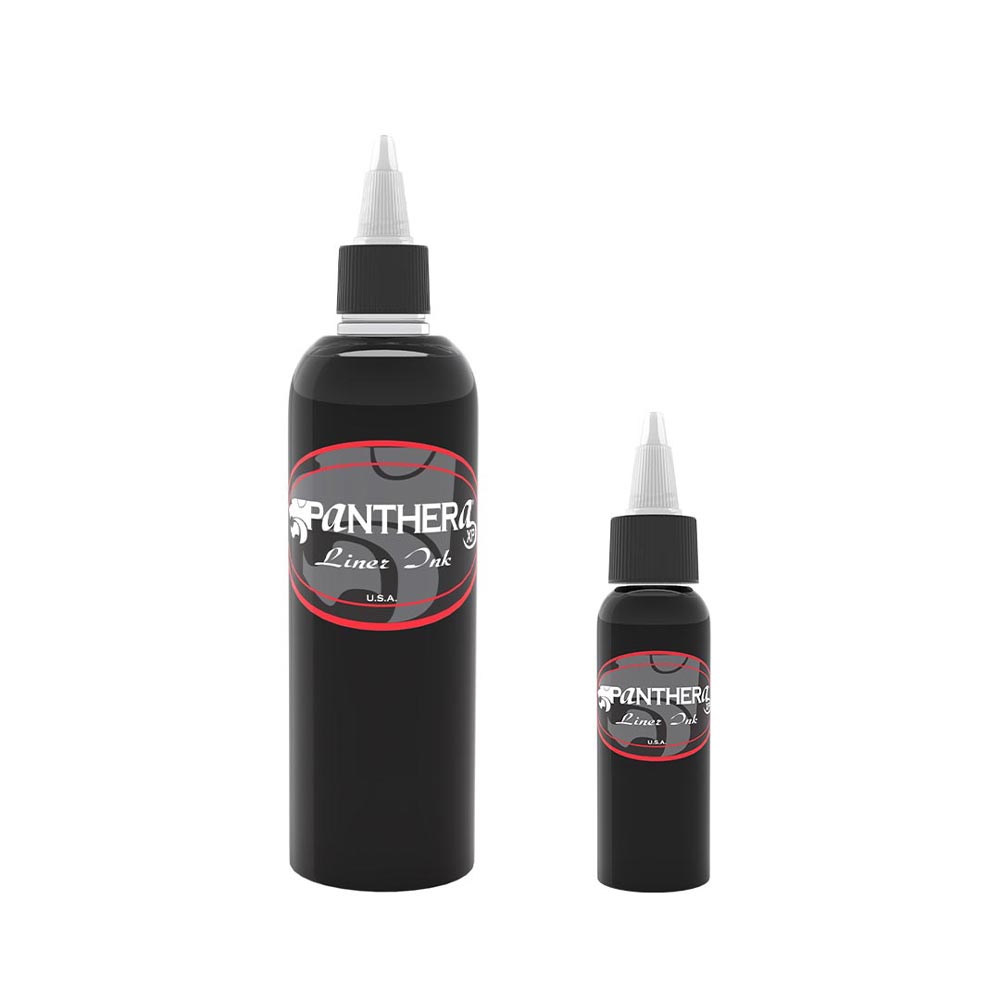Black Liner — Panthera Tattoo Ink — 5oz Bottle - Ultimate Tattoo Supply