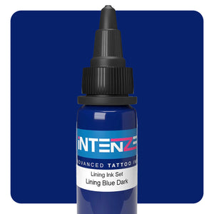 Lining Blue Dark — Intenze Color Lining Series — 1oz Bottle - Ultimate Tattoo Supply