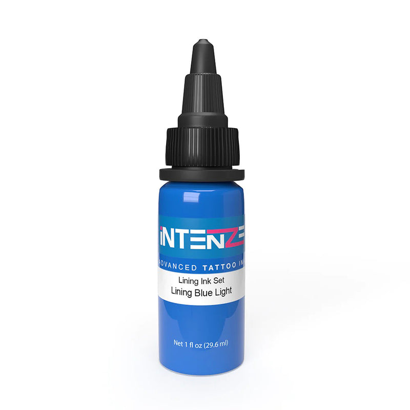 Lining Blue Light — Intenze Color Lining Series — Pick Size - Ultimate Tattoo Supply