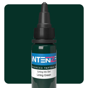 Lining Green — Intenze Color Lining Series — 1oz Bottle - Ultimate Tattoo Supply
