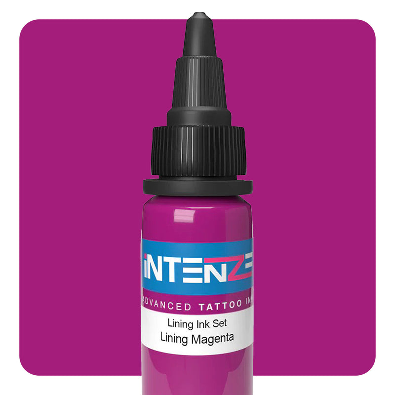 Lining Magenta — Intenze Color Lining Series — 1oz Bottle - Ultimate Tattoo Supply