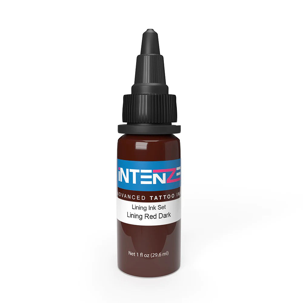Lining Red Dark — Intenze Color Lining Series — 1oz Bottle - Ultimate Tattoo Supply