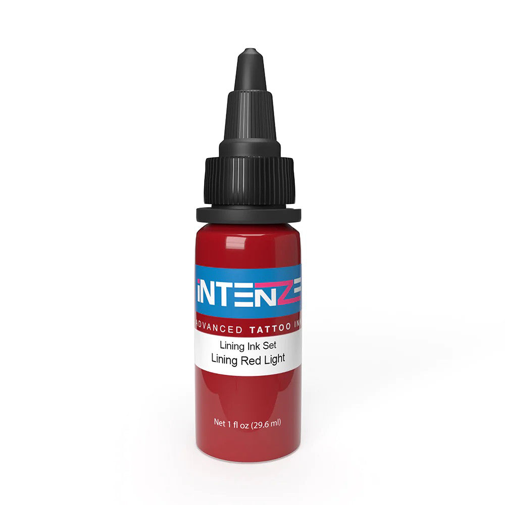 Lining Red Light — Intenze Color Lining Series — 1oz Bottle - Ultimate Tattoo Supply