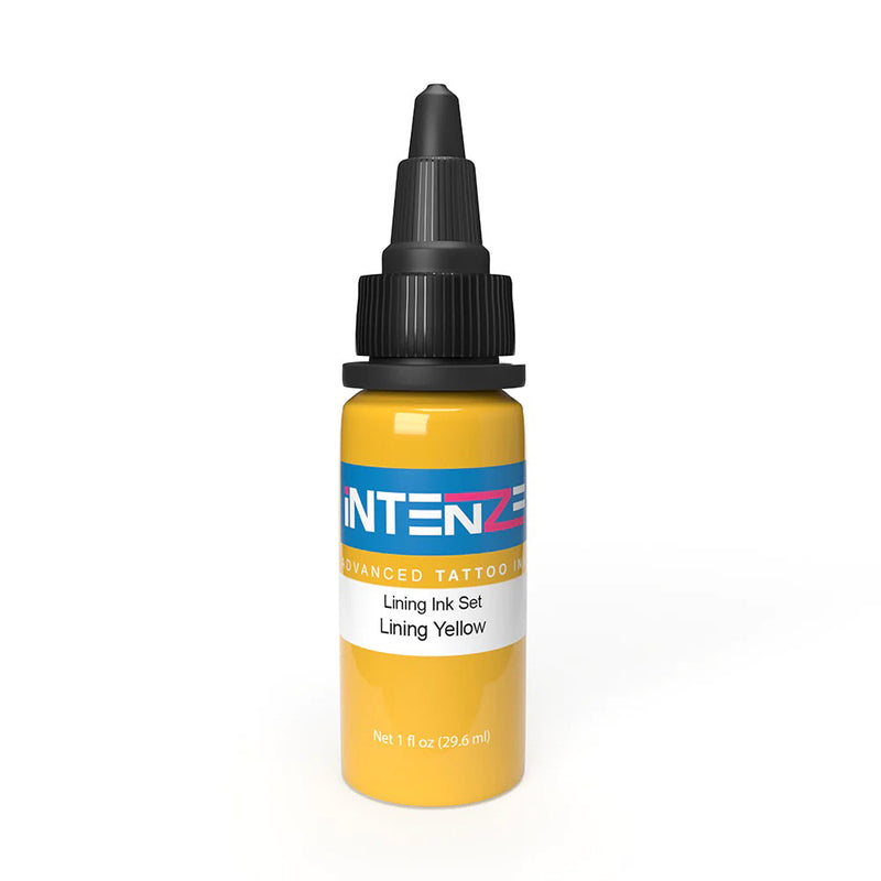 Lining Yellow — Intenze Color Lining Series — Pick Size - Ultimate Tattoo Supply