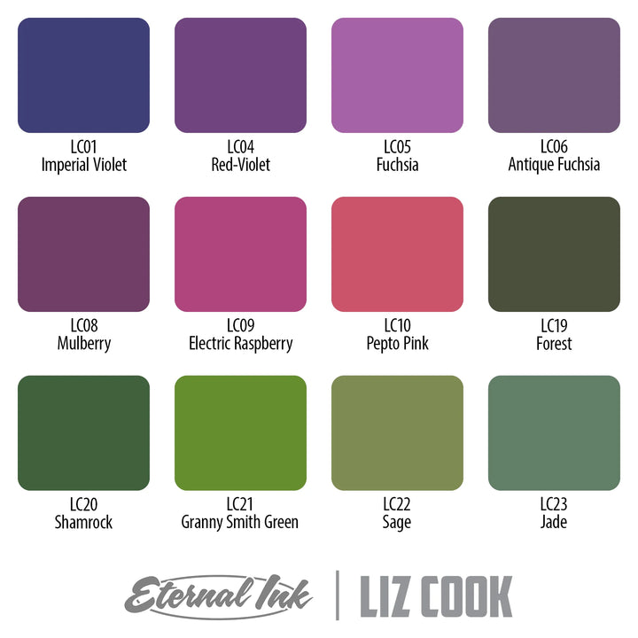 Eternal Ink - Liz Cook Set - Ultimate Tattoo Supply