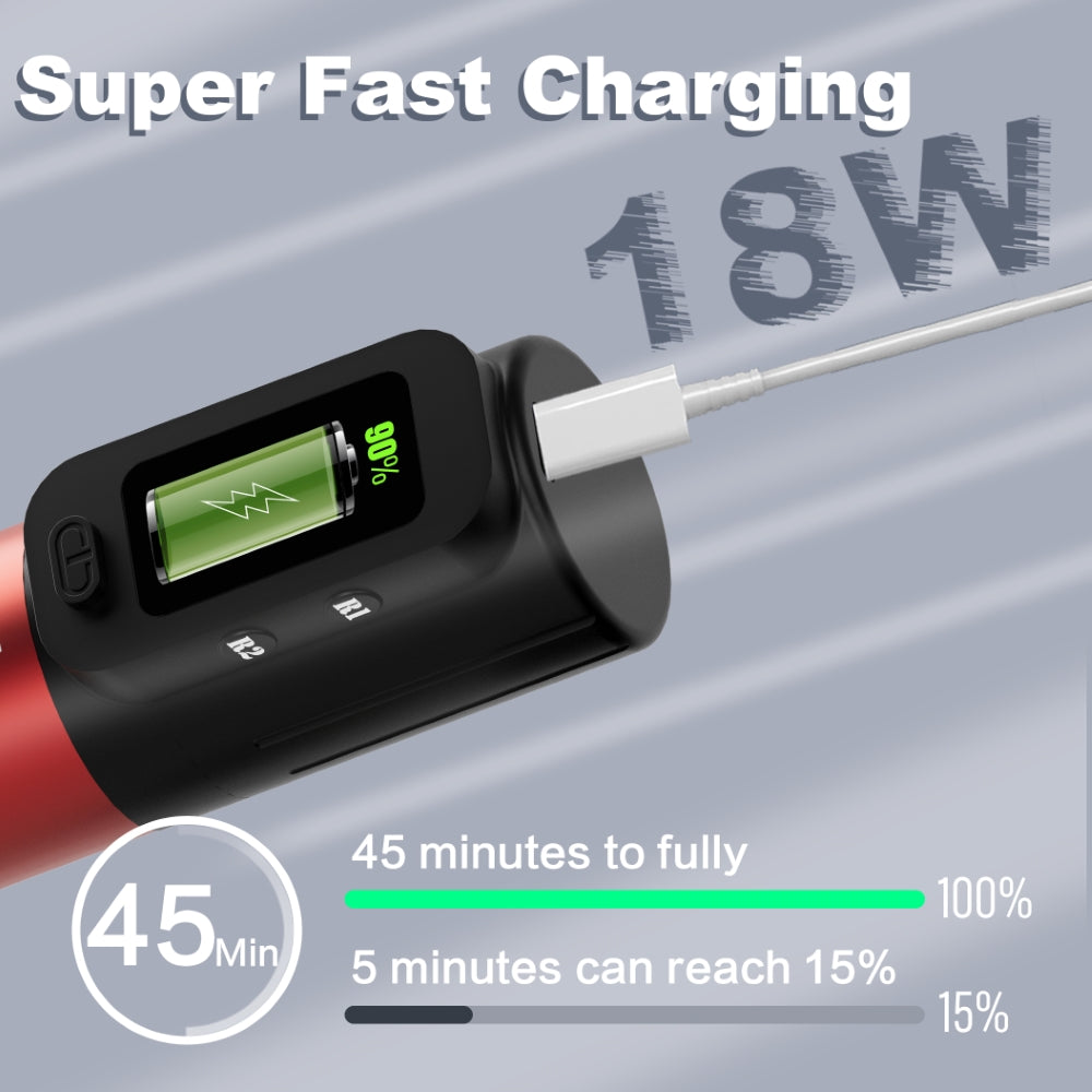 Mars M1 Wireless Pen Tattoo Machine - Ultimate Tattoo Supply