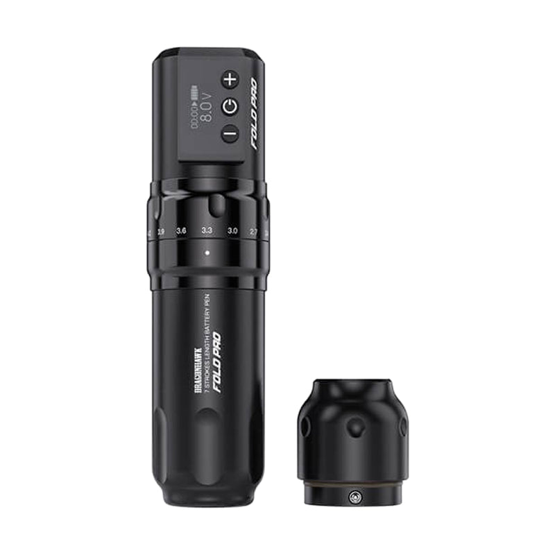 Dragonhawk Fold Pro Wireless Pen Tattoo Machine - Ultimate Tattoo Supply