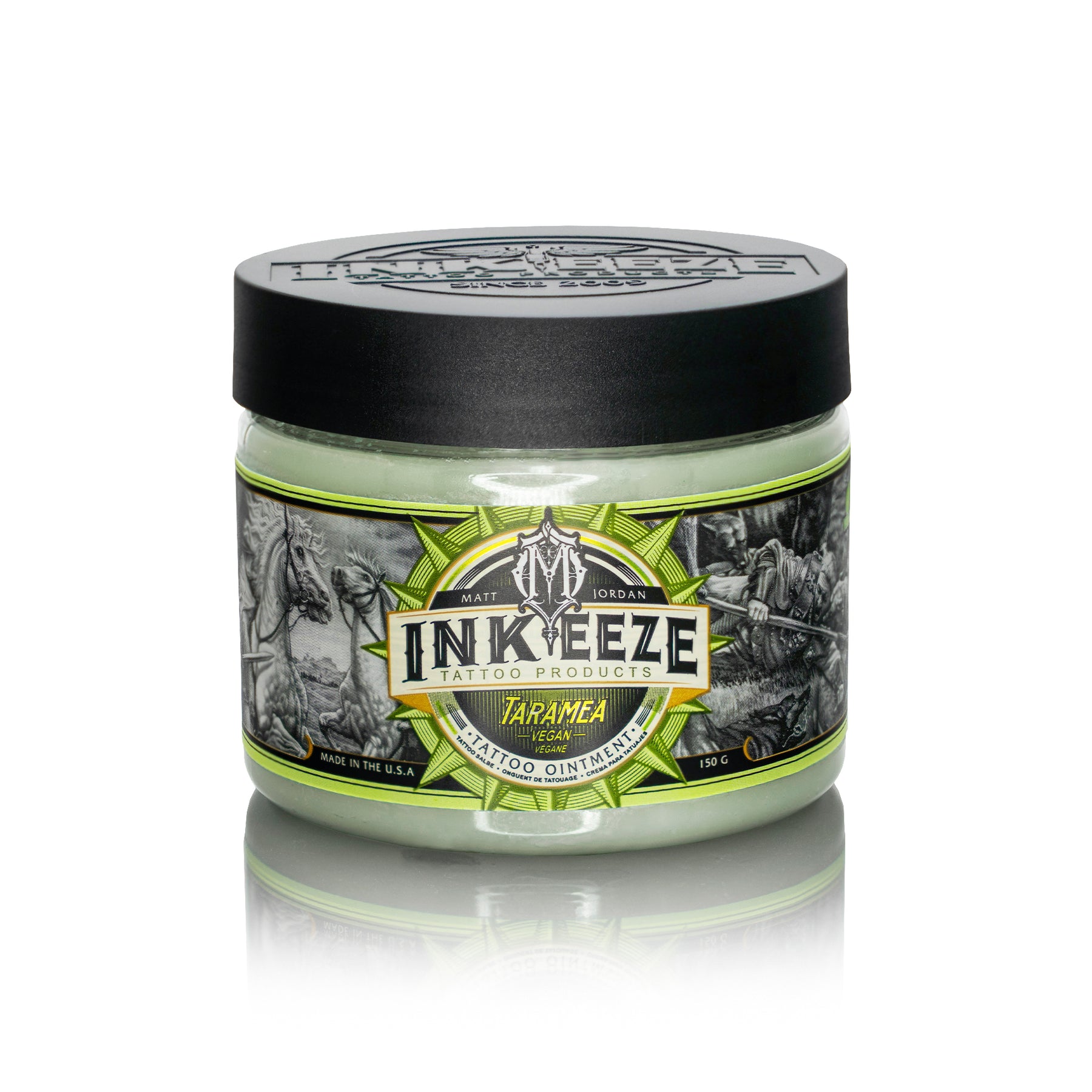 INK-EEZE x Matt Jordan Tattoo Ointment — 5.3oz Jar - Ultimate Tattoo Supply