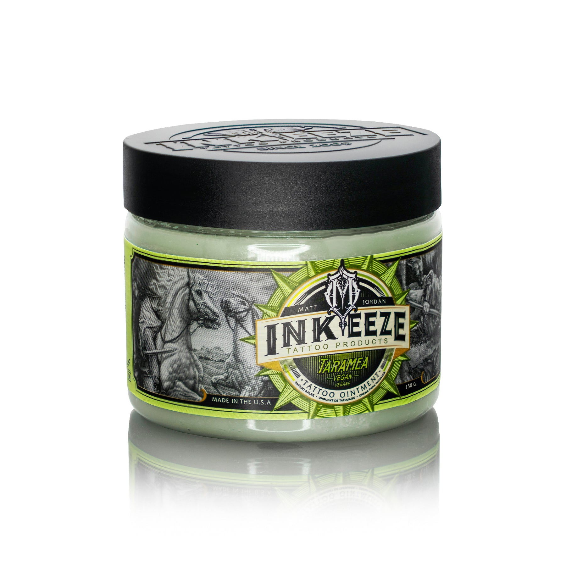 INK-EEZE x Matt Jordan Tattoo Ointment — 5.3oz Jar - Ultimate Tattoo Supply