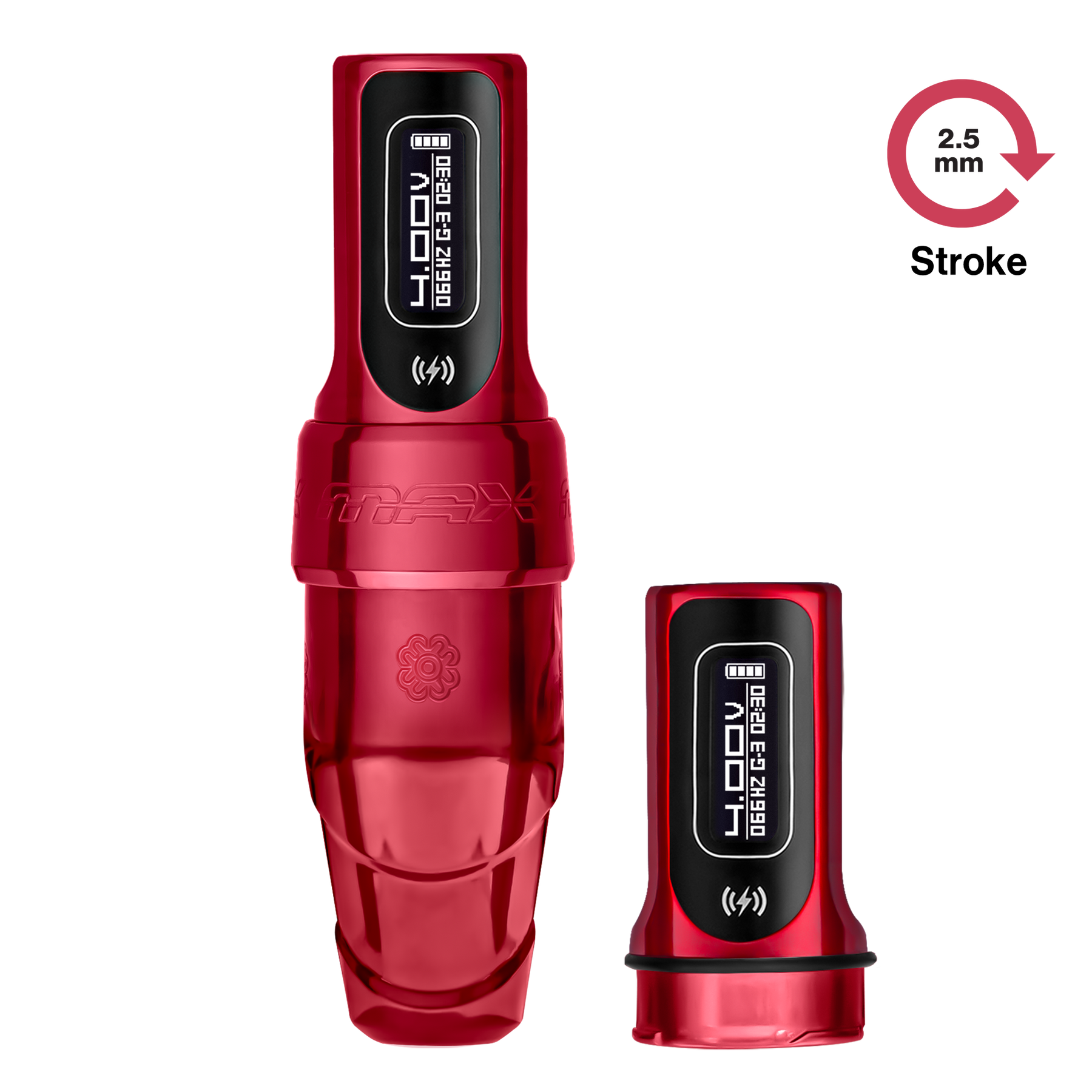 Flux S Max + Extra Powerbolt II Rouge - Ultimate Tattoo Supply