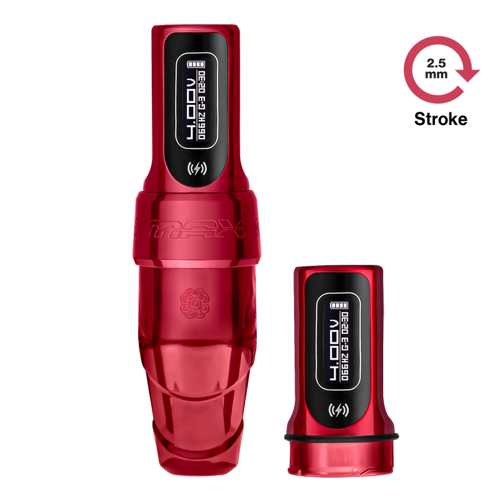Flux S Max + Extra Powerbolt II Rouge - Ultimate Tattoo SupplyFlux S Max + Extra Powerbolt II Rouge