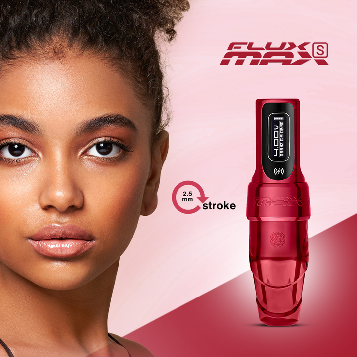 Flux S Max + Extra Powerbolt II Rouge - Ultimate Tattoo SupplyFlux S Max + Extra Powerbolt II Rouge