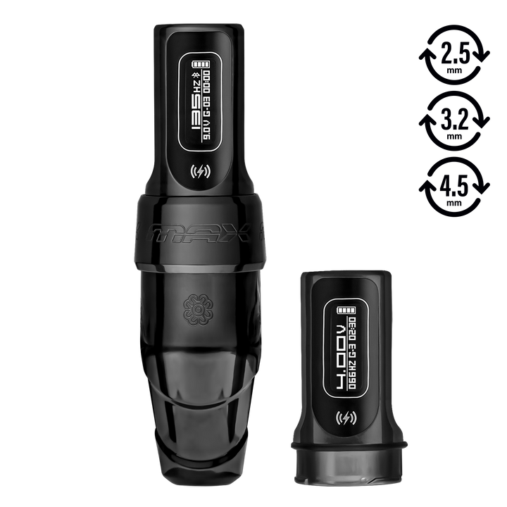 Flux S Max + Extra Powerbolt II Stealth - Ultimate Tattoo SupplyFlux S Max + Extra Powerbolt II Stealth