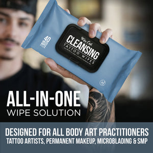 Wipe Outz Cleansing Tattoo Wipes — Pack of 40