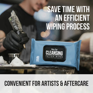 Wipe Outz Cleansing Tattoo Wipes — Pack of 40