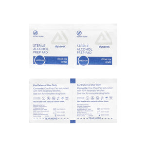 Alcohol Prep Pads Box - Price Per Box of 100 - Painful Pleasures